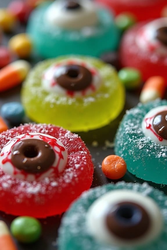 eerie eyeball candy board
