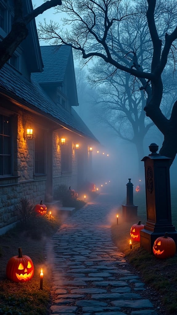 eerie fog enhances atmosphere