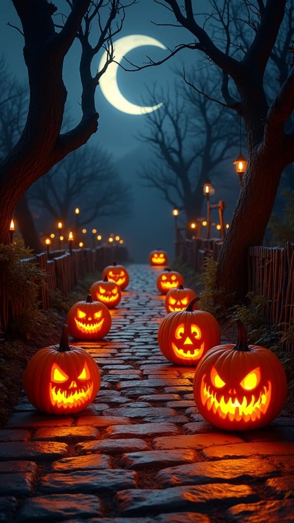 eerie silhouettes dance alive