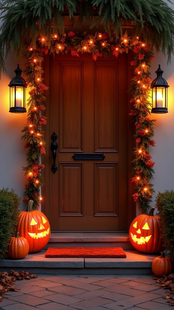 elegant halloween candle ambiance