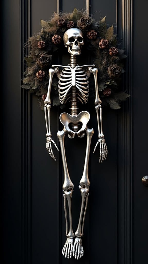 elegant spooky door hangers