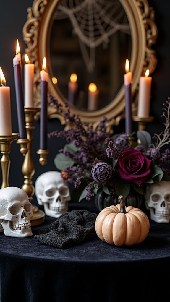 elegant subtle halloween decor