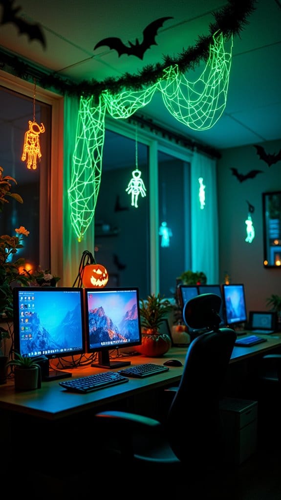 enchanted glow in the dark decorations