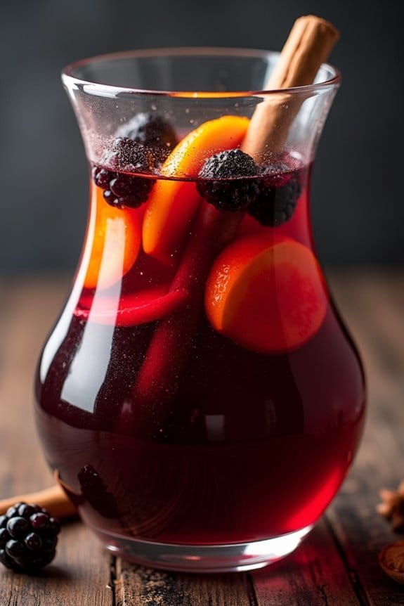 enchanting fruity wine concoction