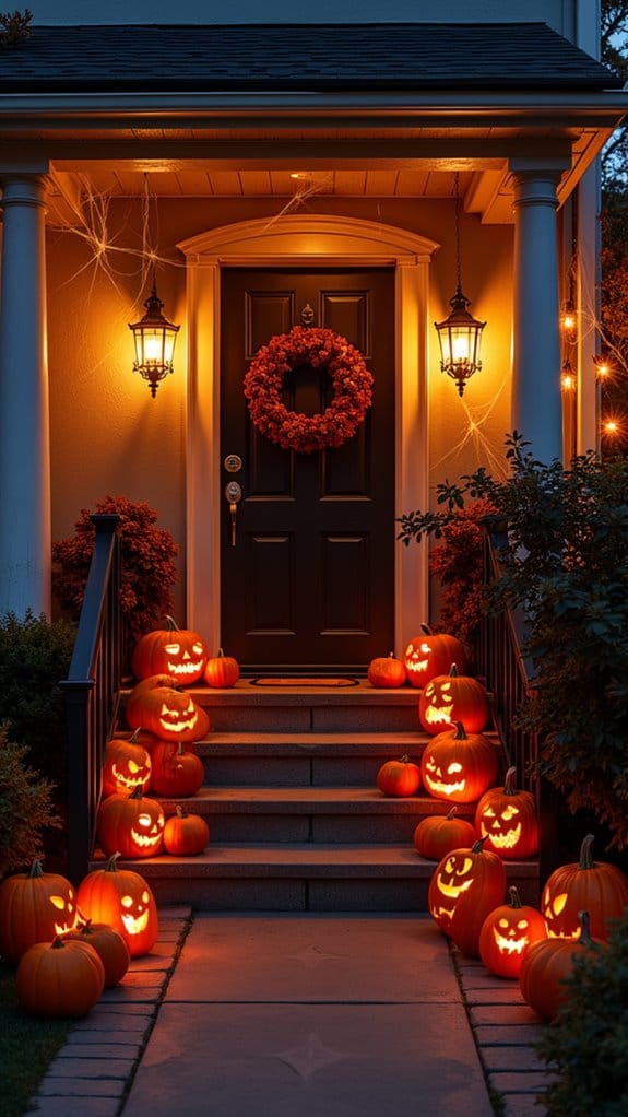 enchanting halloween atmosphere created