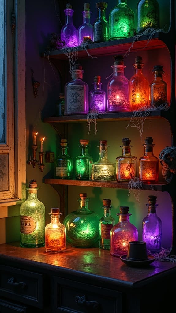 enchanting potion bottle decor