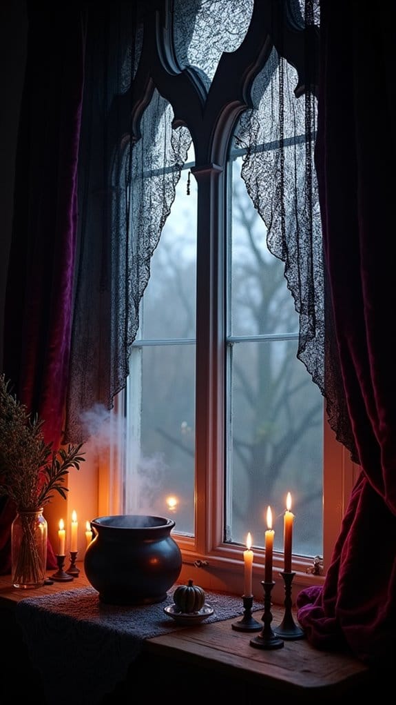 enchanting witchy window treatments
