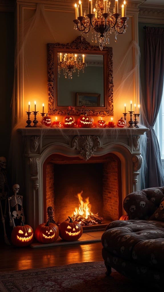 frighteningly fun photo displays