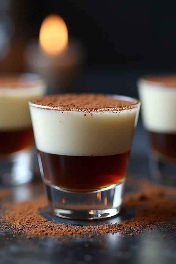 ghostly halloween jello shots