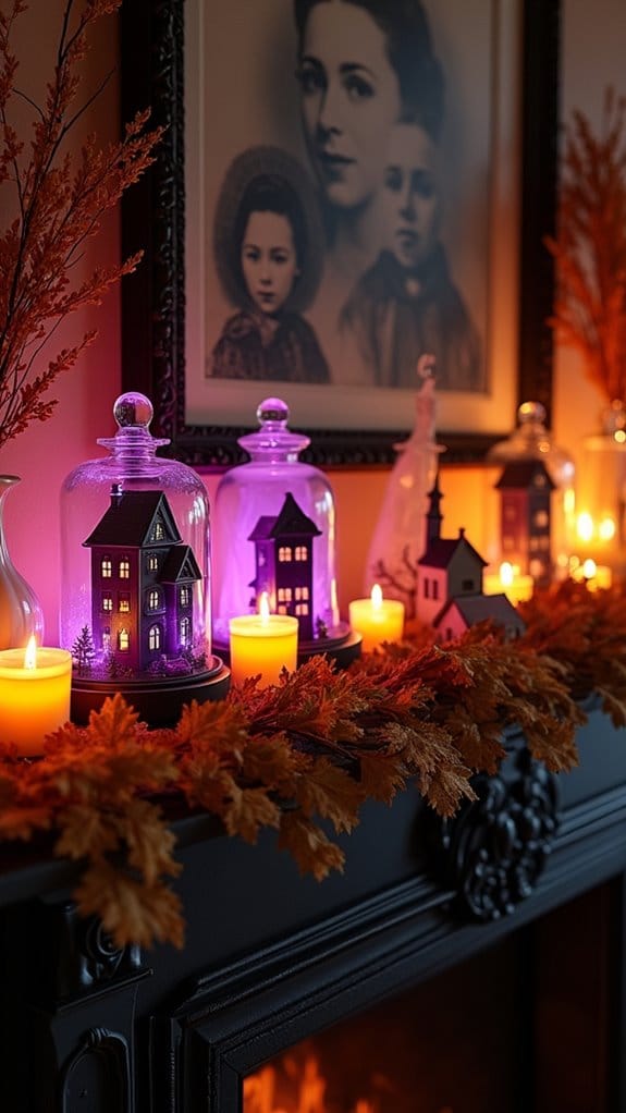 ghostly vintage photo display