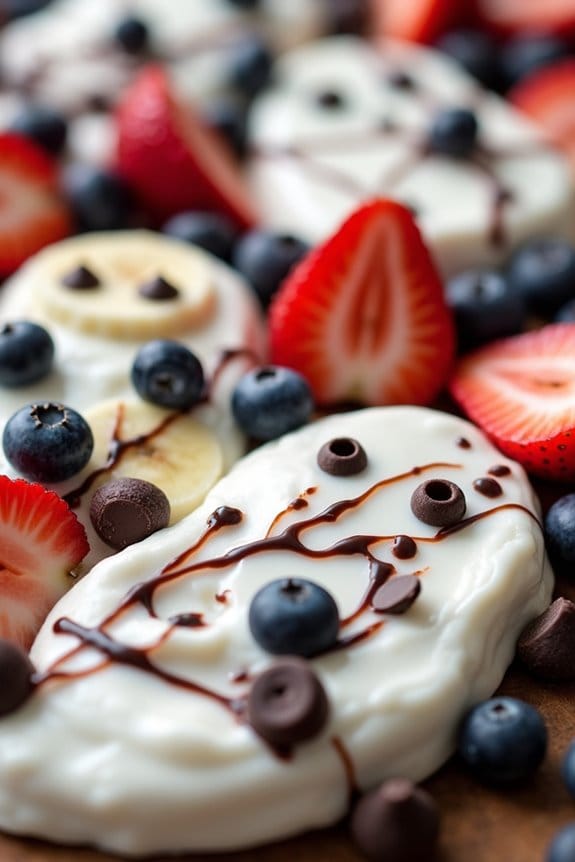 ghostly yogurt bark recipe