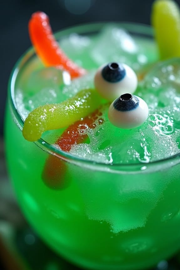 ghoulish green punch recipe