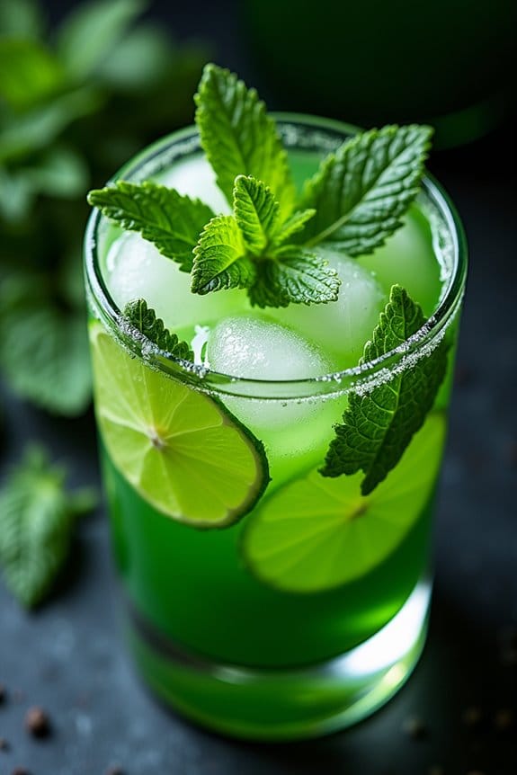 ghoulish green tea delight