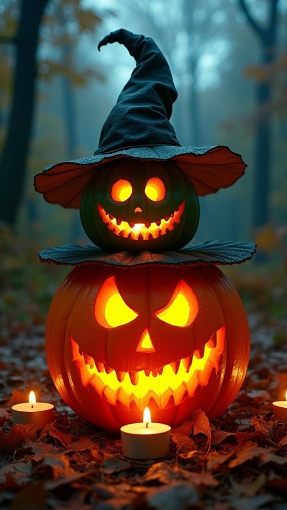 goblin and witch display