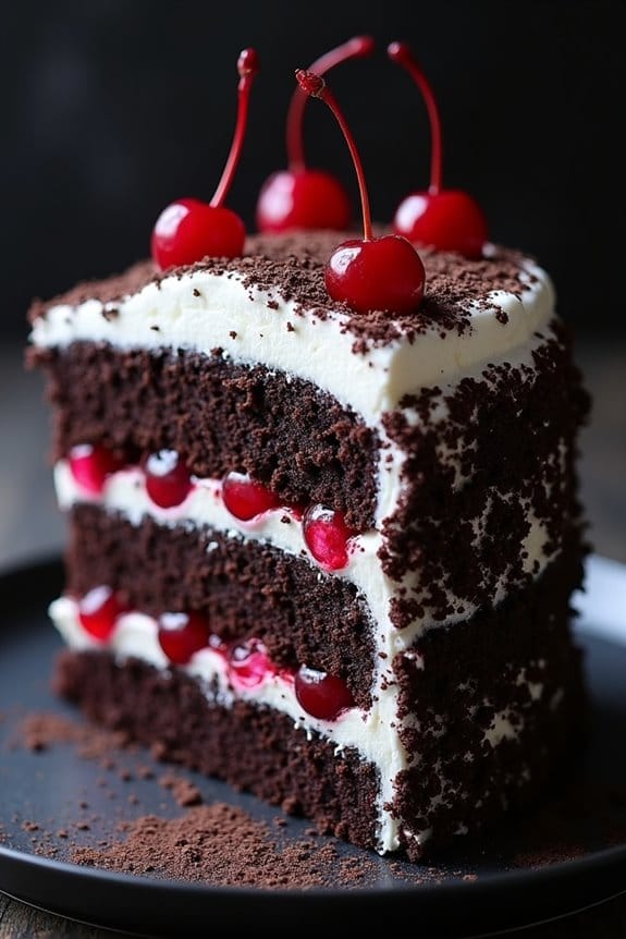 gothic halloween dessert delight