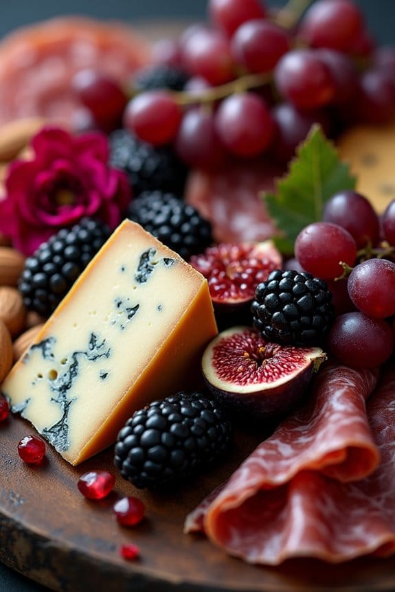 gourmet halloween charcuterie board