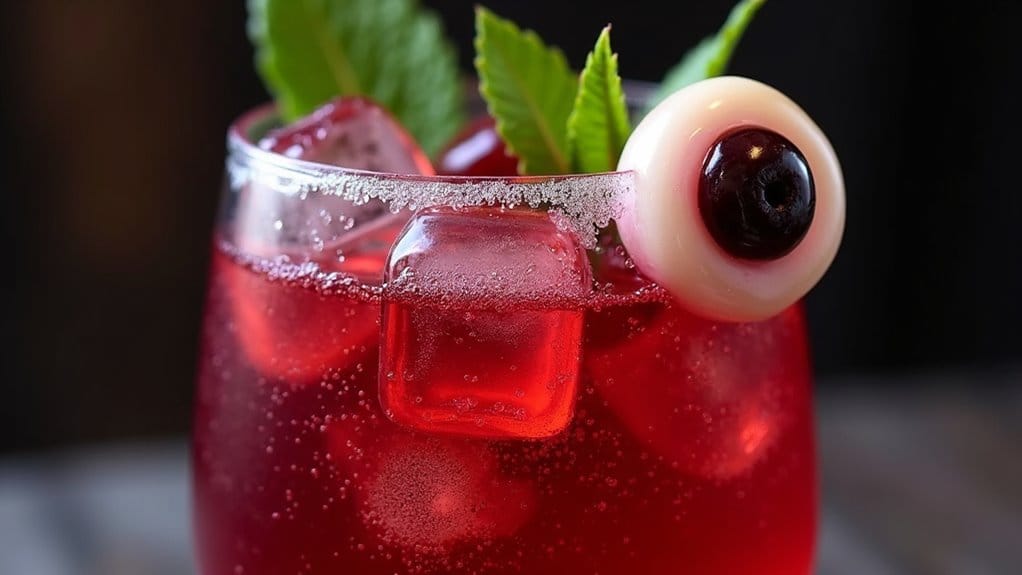 halloween gin cocktail recipes