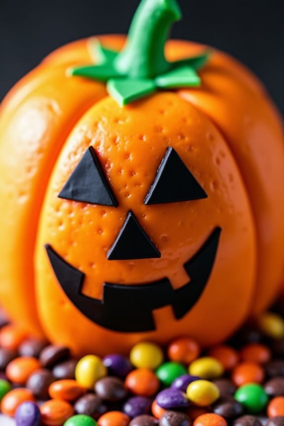 halloween surprise cake delight