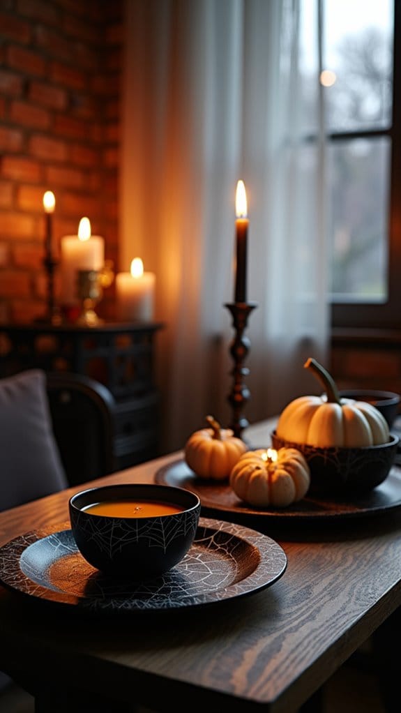 halloween themed dishware fun