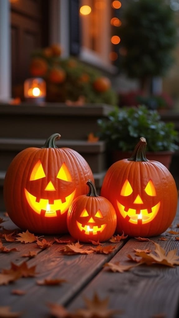 happy halloween pumpkin decoration