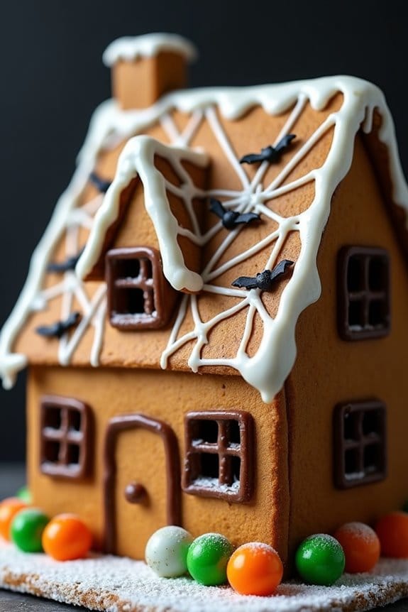 haunted gingerbread house activity