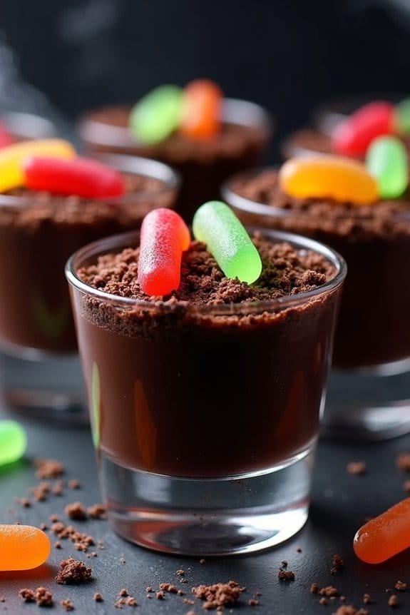 haunted graveyard jello shots