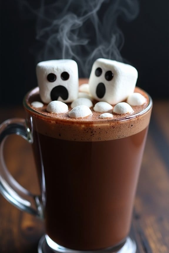 haunted hot chocolate recipe