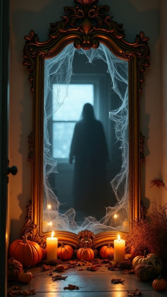 haunted mirror decoration ideas