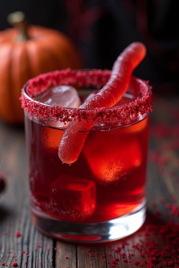 haunting halloween cocktail recipe