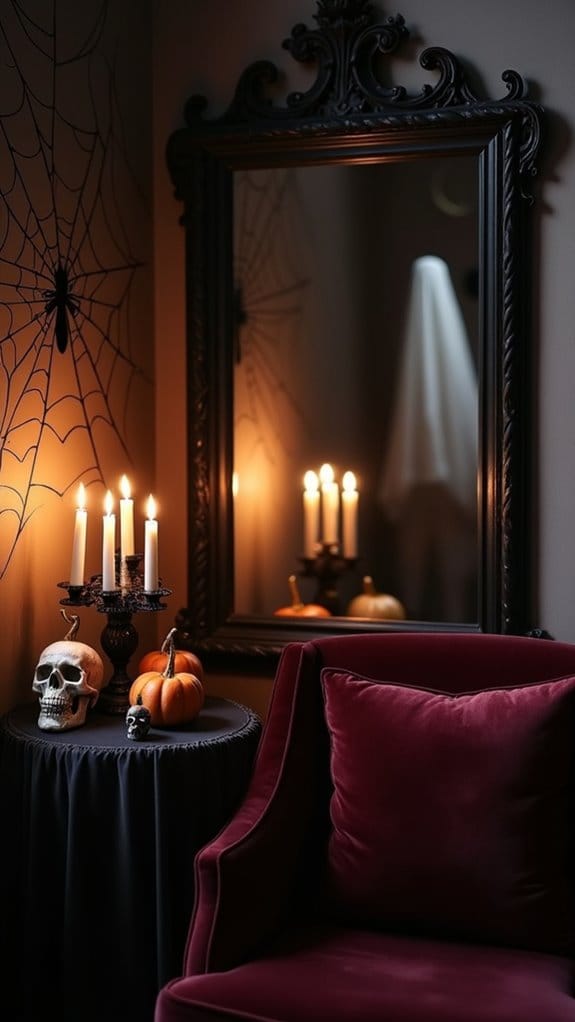 haunting mirror decorations enhance