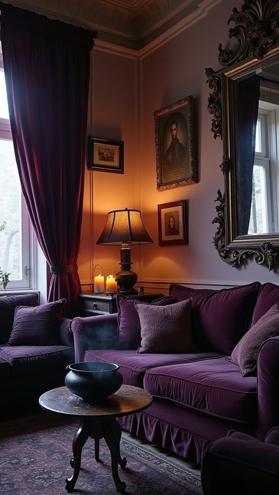 haunting vintage gallery decor