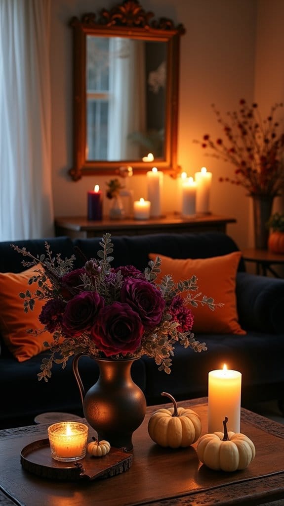 hauntingly beautiful seasonal arrangements