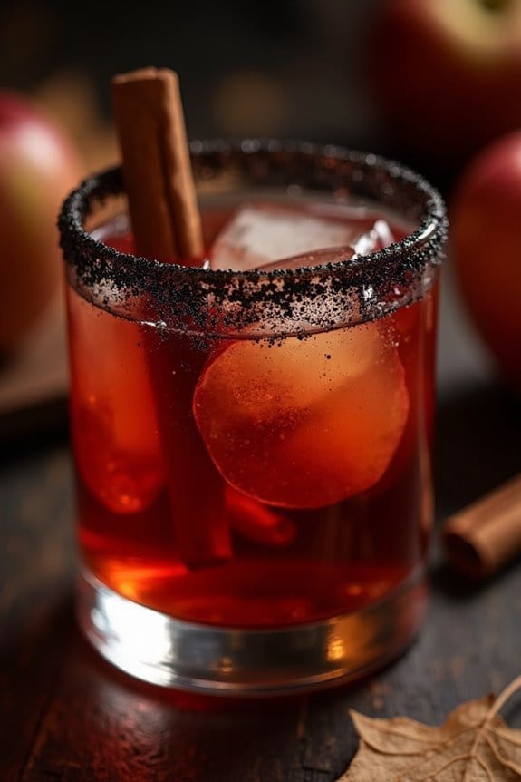 hauntingly delicious halloween cocktail