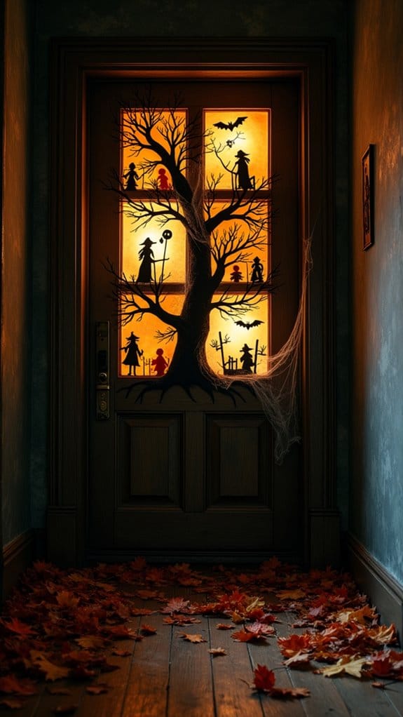 intriguing halloween shadow boxes