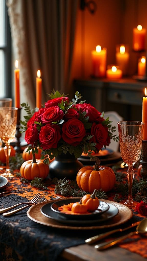 inviting autumn tablescape design