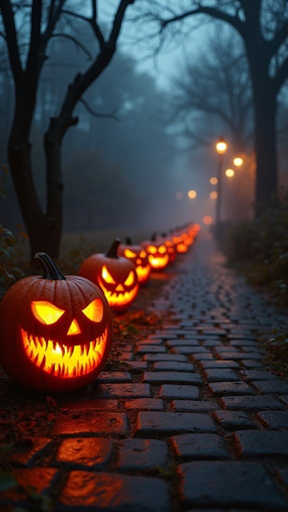 jarring jack o lanterns atmosphere