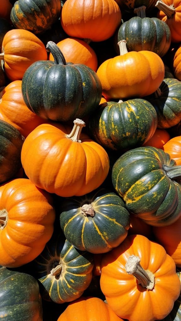 layered pumpkin display artistry