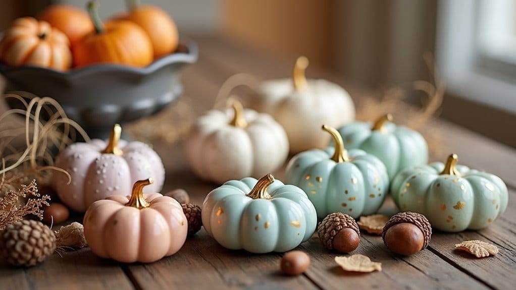 mini pumpkin painting ideas