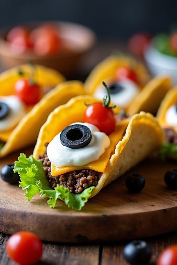 monster eyeball taco recipe