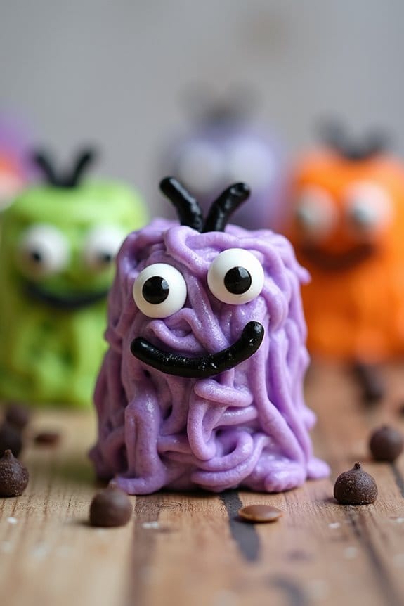 monster mash marshmallow treats