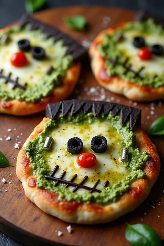 monstrous themed pizza fun