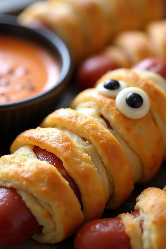 mummy dogs halloween recipe