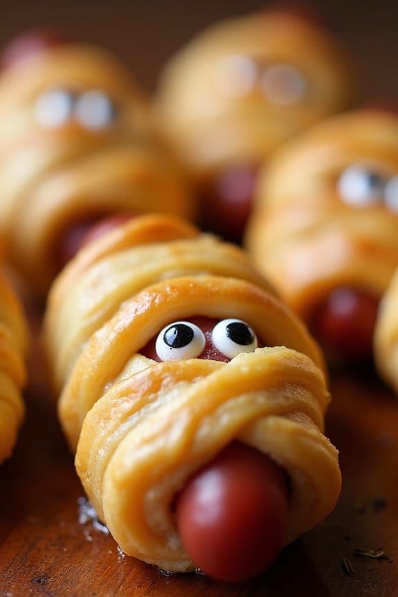 mummy hot dogs recipe