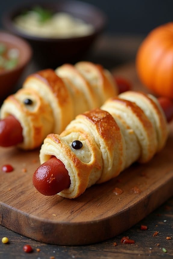 mummy hot dogs recipe