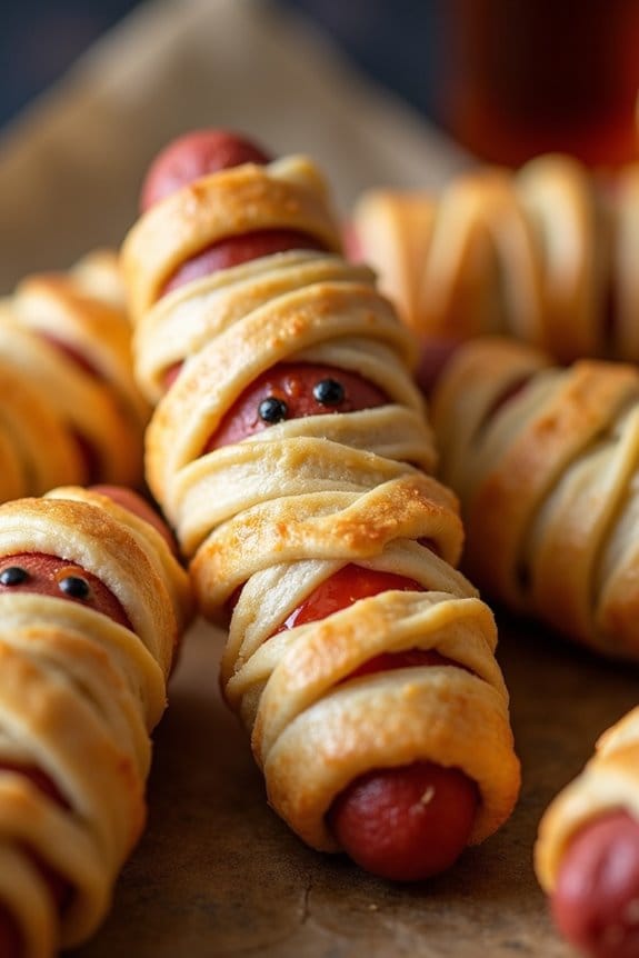 mummy hot dogs recipe