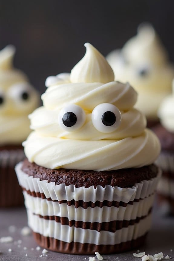 mummy madness cupcakes recipe