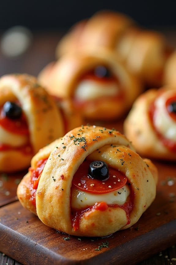 mummy pizza rolls recipe