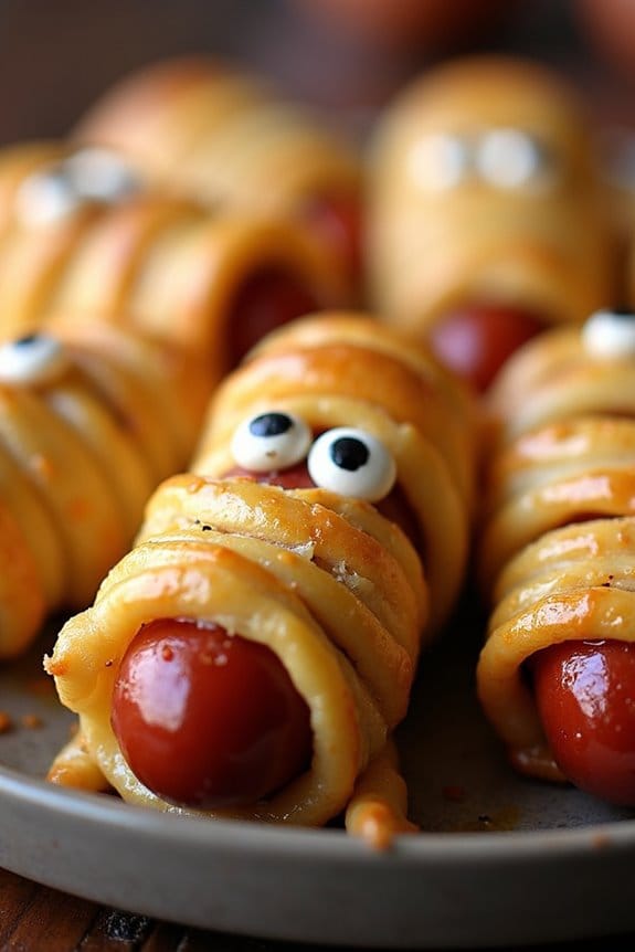 mummy wrapped sausages recipe