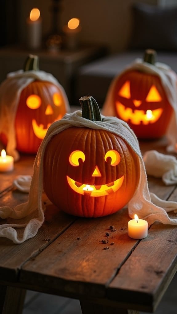 mummy wraps for pumpkins