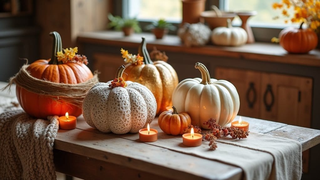no carve pumpkin decorating ideas